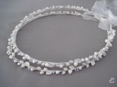 No. 347. Swarovski Crystal with Porcelain Flowers